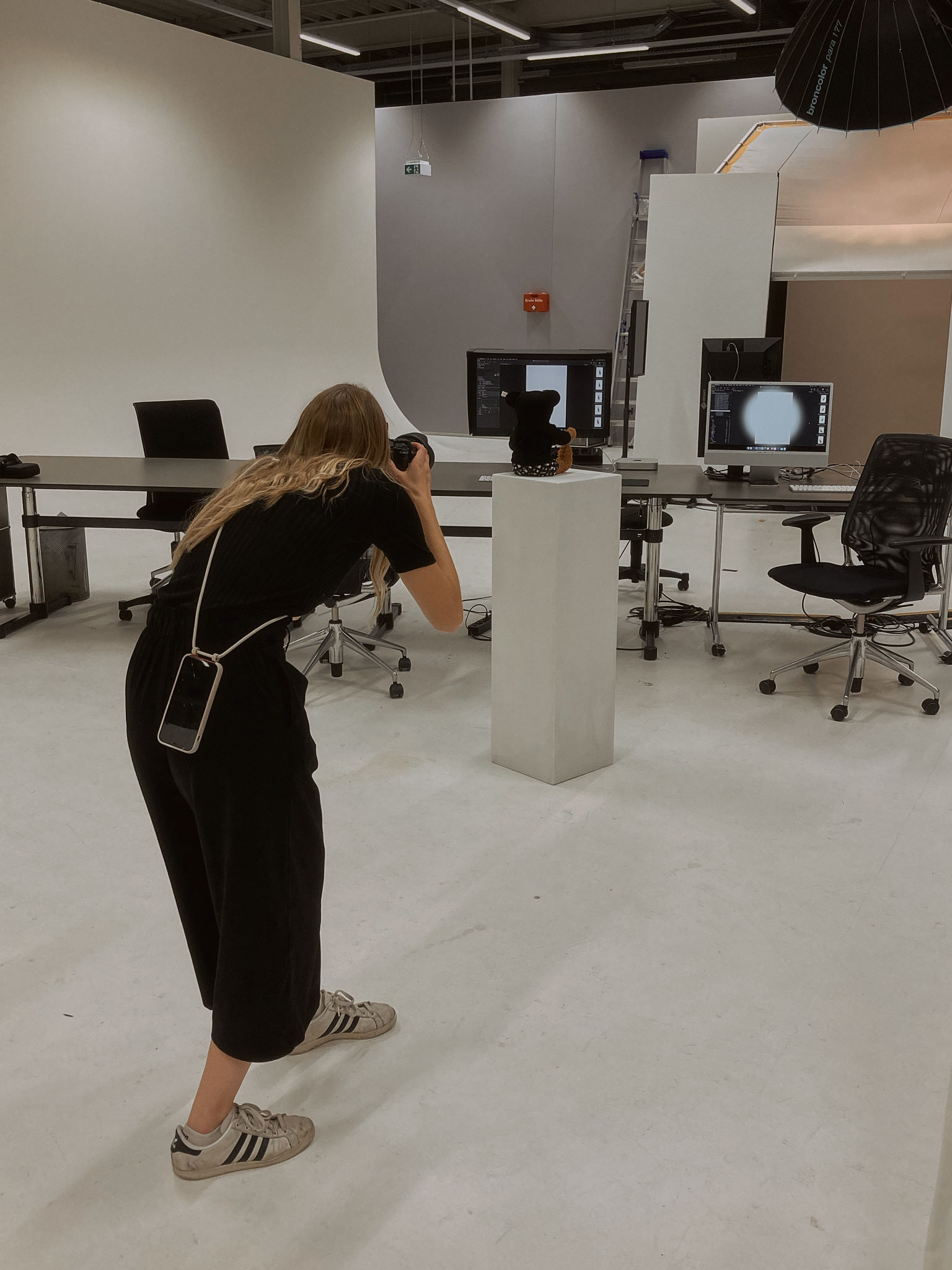 teddy bear fashion shoots happened as well.